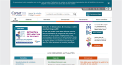 Desktop Screenshot of carsat-mp.fr